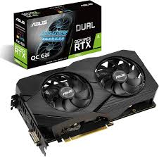 TARJETA DE VIDEO ASUS NVIDIA GEFORCE RTX 2060 DUAL-RTX2060-O6G-EVO 6G GDDR6 DVI/HDMI/DP