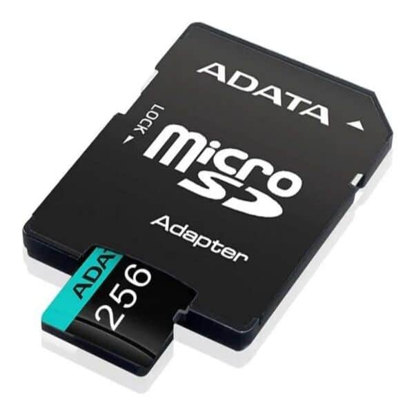 Mem                                                                                                                                                                      Microsdxc Adata 256gb Uhs-i U3 V30s A2 C/a Ausdx256gui3v30sa2-ra1