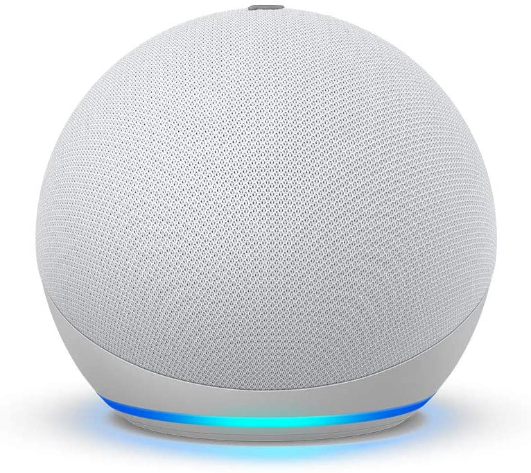 AMAZON ECHO DOT 4TH GEN GLACIER WHITE B084J4KNDS