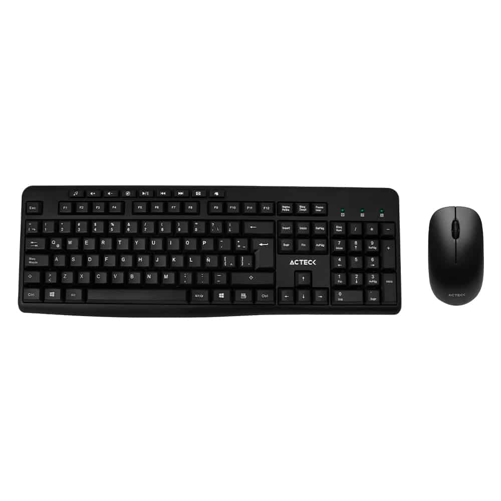 Kit                                                    2 En 1 Multimedia Acteck Teclado/mouse Inalambrico Mk450 Ac-931748