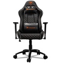 SILLA PARA GAMING COUGAR ARMOR PRO BLACK MAX 120KG RECLINABLE