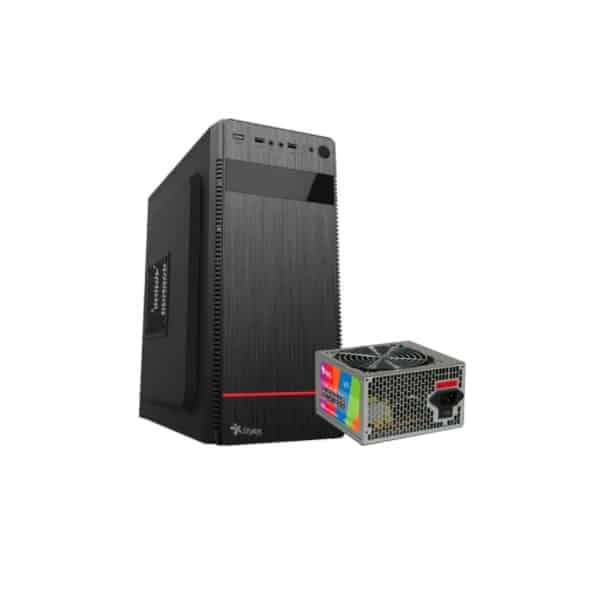 Gabinete  Stylos Atx 2 X 3,25 Hdd,1 X 2.5 Ssd, 500w ( Stpgac4b)