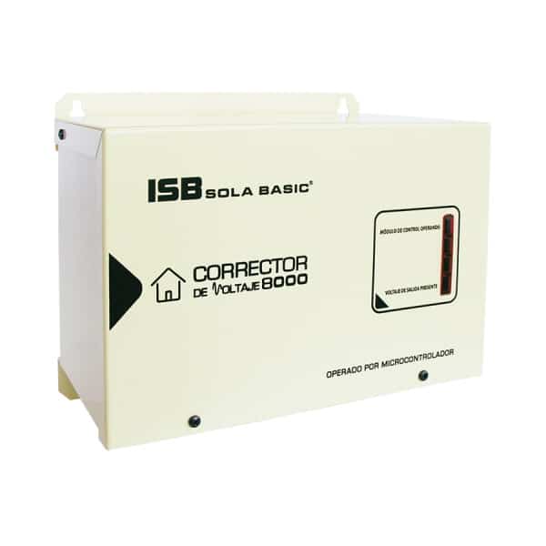 CORRECTOR DE VOLTAJE SOLA BASIC,15-81-120-8000,8000VA,ENTRADA120V