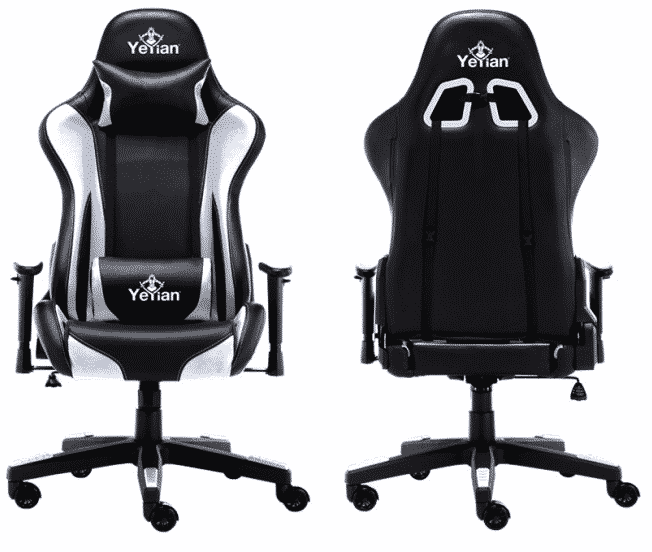 SILLA GAMING YEYIAN CHAIR YFRW-042920 RYUJI WHITE, POLI/NYL, SOP 150KG