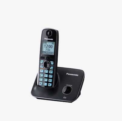 Panasonic  Telefono Inalambrico P.lcd 1.8 Modo Eco Negro(kx-tg4111meb)