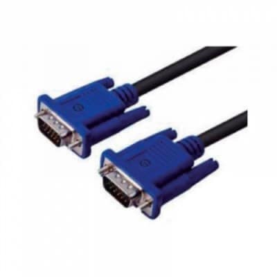 Cable  Getttech Jla-3506 Vga Macho-macho, Negro, 1.5mts