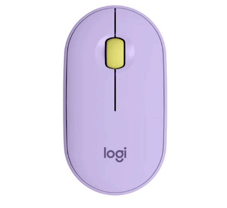 Mouse     Logitech M350 Pebble Bt Usb Lavender Lemonade (910-006659)