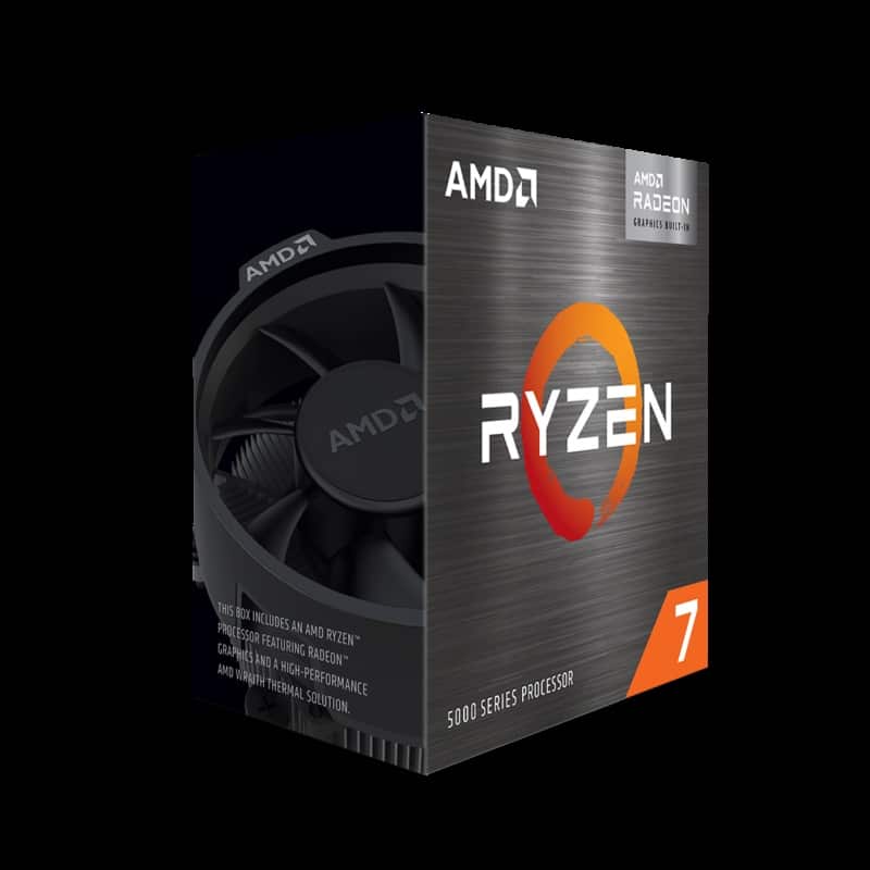 Cpu  Amd Ryzen 7 5700g Radeon Graphics  Am4 (100-100000263box)