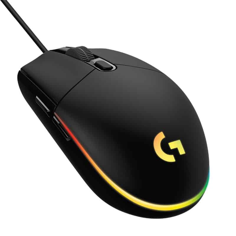 Mouse          Gamer Logitech G203 Lightsync Rgb 8,000 Dpi Usb Negro 910-005793
