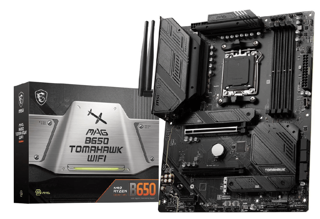 Tarjeta Madre MSI MAG B650 TOMAHAWK WIFI AM5 AMD B650 SATA 6Gb/s DDR5 Ryzen 7000