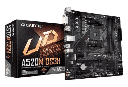 Motherboard  GIGABYTE A520M DS3H - DDR4, 128 GB, AMD, Micro ATX pue