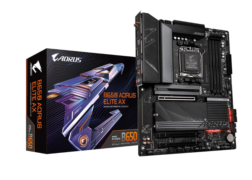 Tarjeta     Madre AORUS Atx B650 AORUS Elite Ax Socket Am5  B650 Ddr5 AMD