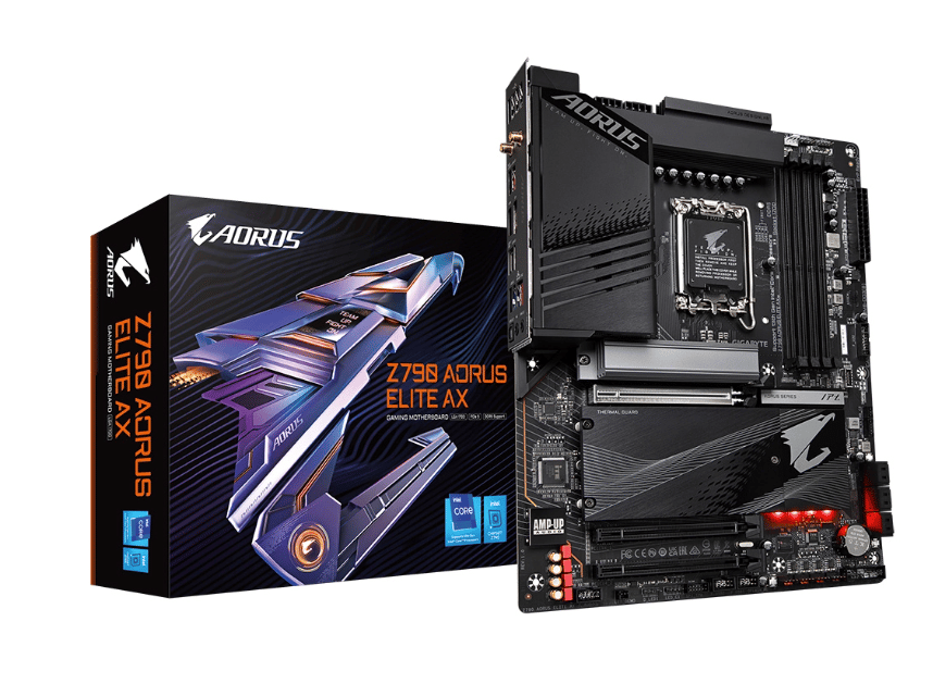 Tarjeta Madre AORUS ATX Z790 AORUS ELITE AX,Socket 1700 Intel Z790 Express DDR5 Intel