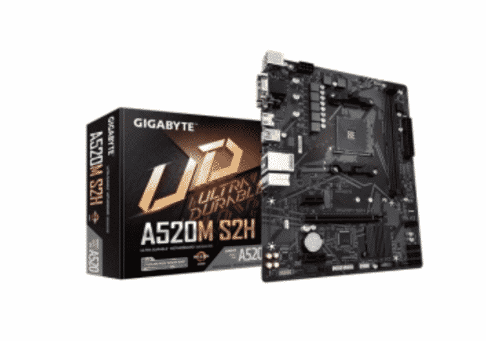TARJETA MADRE GIGABYTE A520M S2H AMD RYZEN AM4