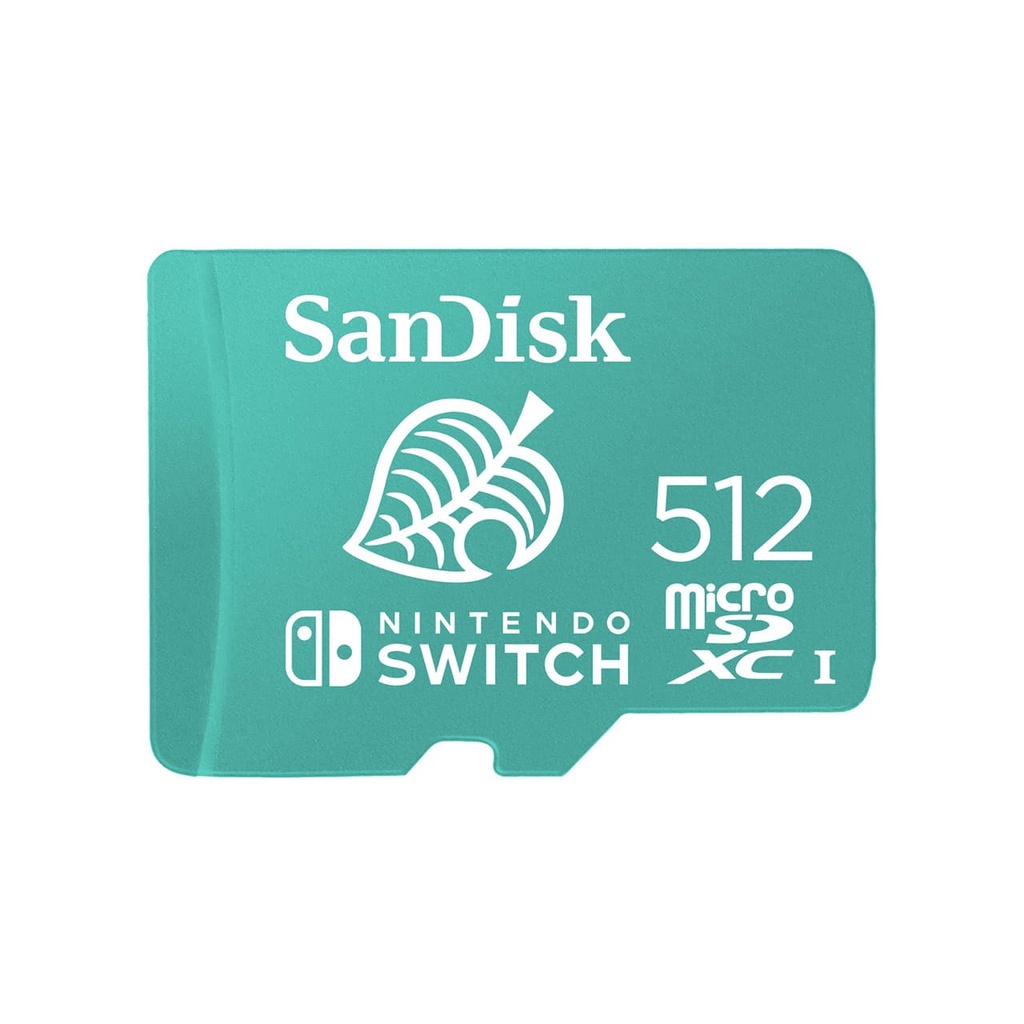 Memoria                                                                                                                                                                                                                                                                                                                          Sandisk Micro Sdxc Nintendo Switch 512gb (sdsqxao-512g-gnczn)