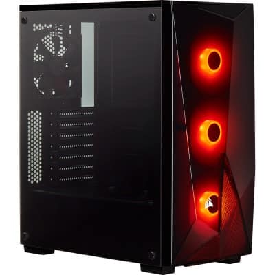 Gabinete CORSAIR CC-9011166-WW - Midi-Tower, Gabinete, ATX, Negro PUE