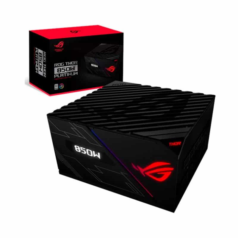 Fuente                                                                                                                                                                                                                                                                                                                                                                                                                                                                                                                                                                                                                                                                              De Poder Asus Rog-thor-850p 80 Plus Platinum 850w Rgb Oled