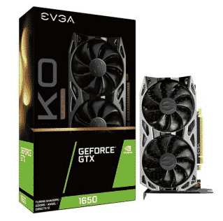 TARJETA DE VIDEO EVGA NVIDIA GEFORCE GTX 1650 KO ULTRA GAMING 4GB GDDR6 04G-P4-1457KR (MAX 1PZ POR CLIENTE)