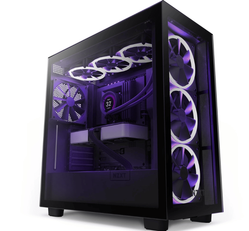 Gabinete  Nzxt H7 Elite Mt Eatx 2ven Argb Tg S/fte Bk Cm-h71eb-01