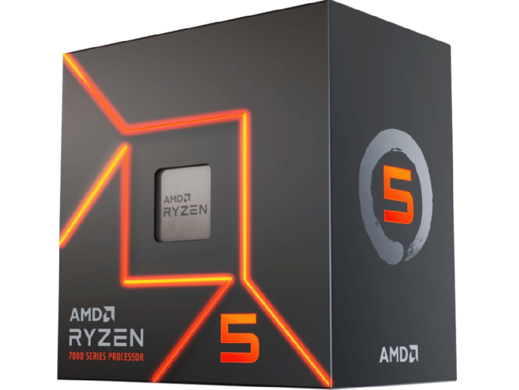 Procesador AMD Ryzen 5 7600 5.1 Ghz 6 Core Am5 100-100001015box Six Core 65w