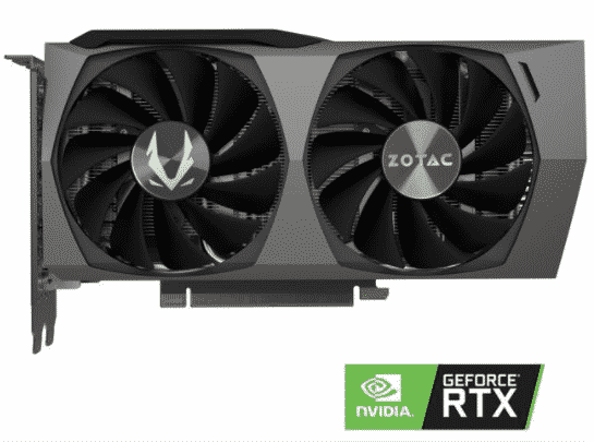 TARJETA DE VIDEO ZOTAC NVIDIA GEFORCE RTX 3060 TI TWIN EDGE OC 8GB GDDR6(MAX 1PZ POR CLIENTE )