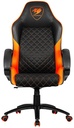 SILLA PARA GAMING COUGAR FUSION BLACK/ORANGE MAX 120KG