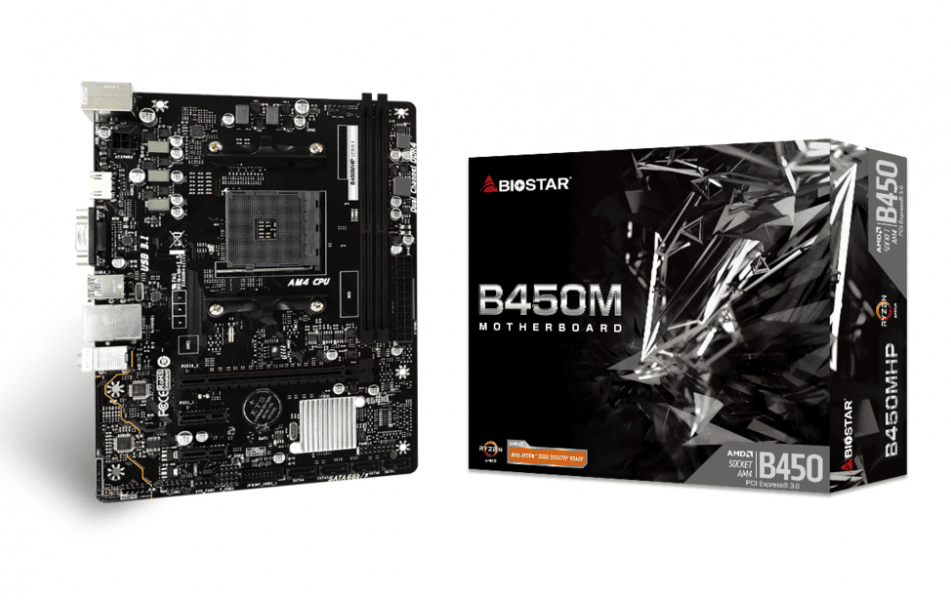 Tarjeta                                                                                                                                                                                                                                                                                                                                                                                                                                                                                                   Madre Biostar B450mhp Ddr4 Hdmi Pcie Sata Amd Ryzen Am4