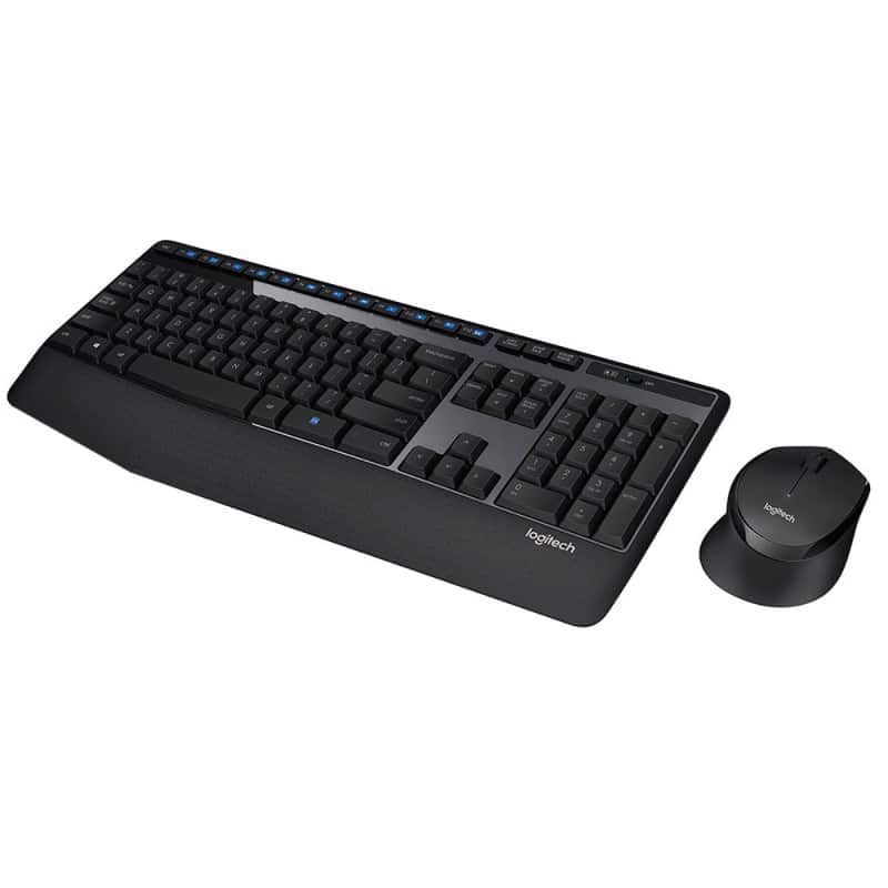 Kit                                                                                                                         Logitech Mk345 Teclado/mouse Inalam. Reposamanos Usb (920-007820)