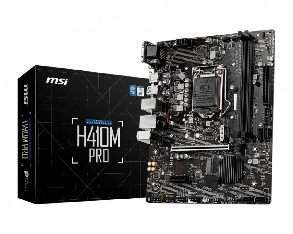 TARJETA MADRE MSI H410M PRO SOCKET 1200 INTEL 10 GEN DDR4