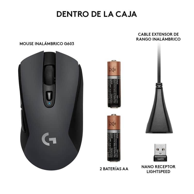 Mouse                                                                                                                                                                                                                                                                                                                                                                                                                                                                                                                                                                                                                                                                                                                                                                                                                                                                                                                                                                  G603 (910-005100)