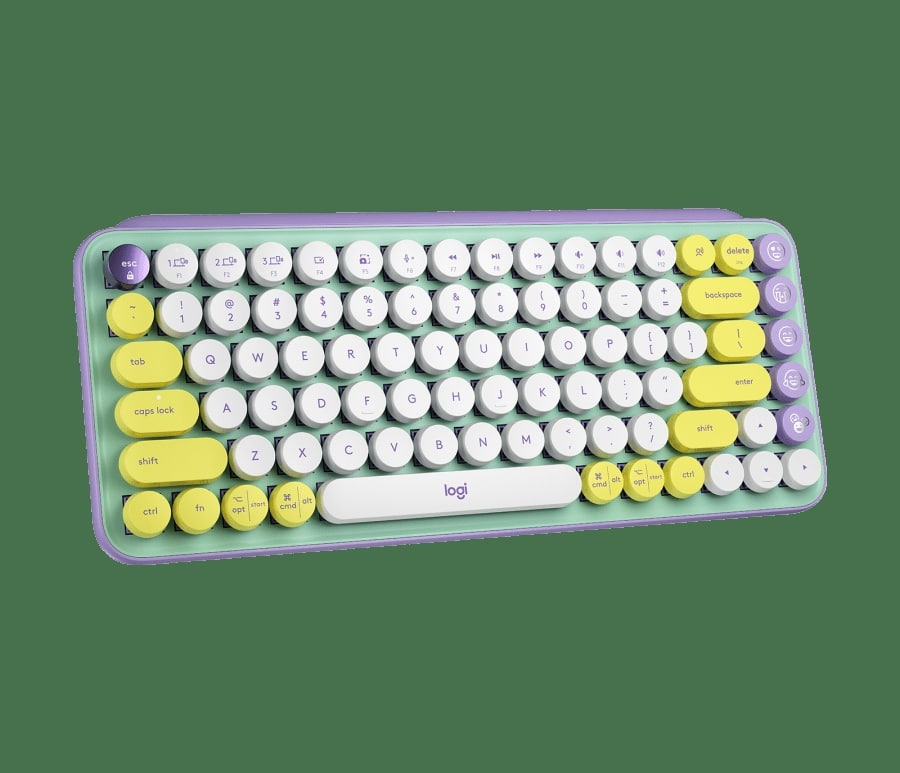 TECLADO LOGITECH POP KEYS MECANICO INALAM. FRESH VIBES (920-010714)