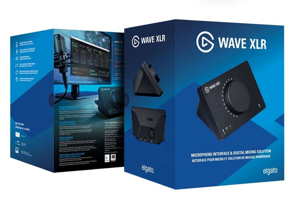 Elgato                                                                                                                                                                                                                                                                                                                                                                                            Wave Xlr Interfaz De Audio Prof Usb 10mag9901