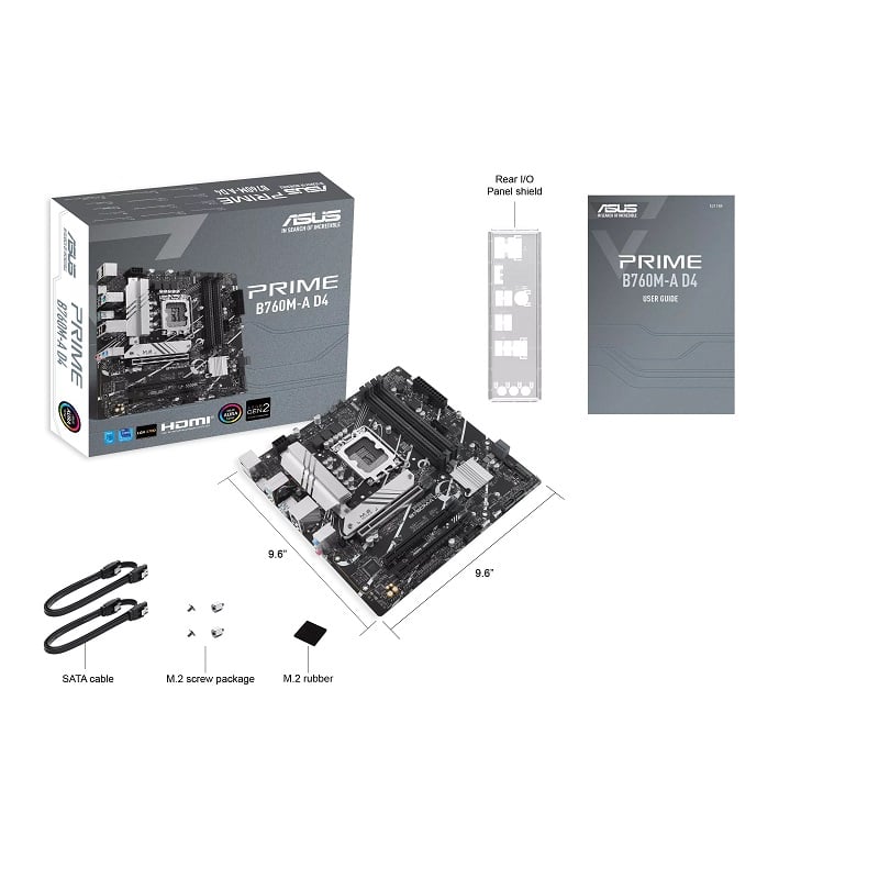 Tarjeta                                                                                                                                                                                                                                                                                                                                                                                                                                                                                                                                                                                                                                             Madre Asus Prime B760m-a D4 1700/ddr4/matx/4dimm