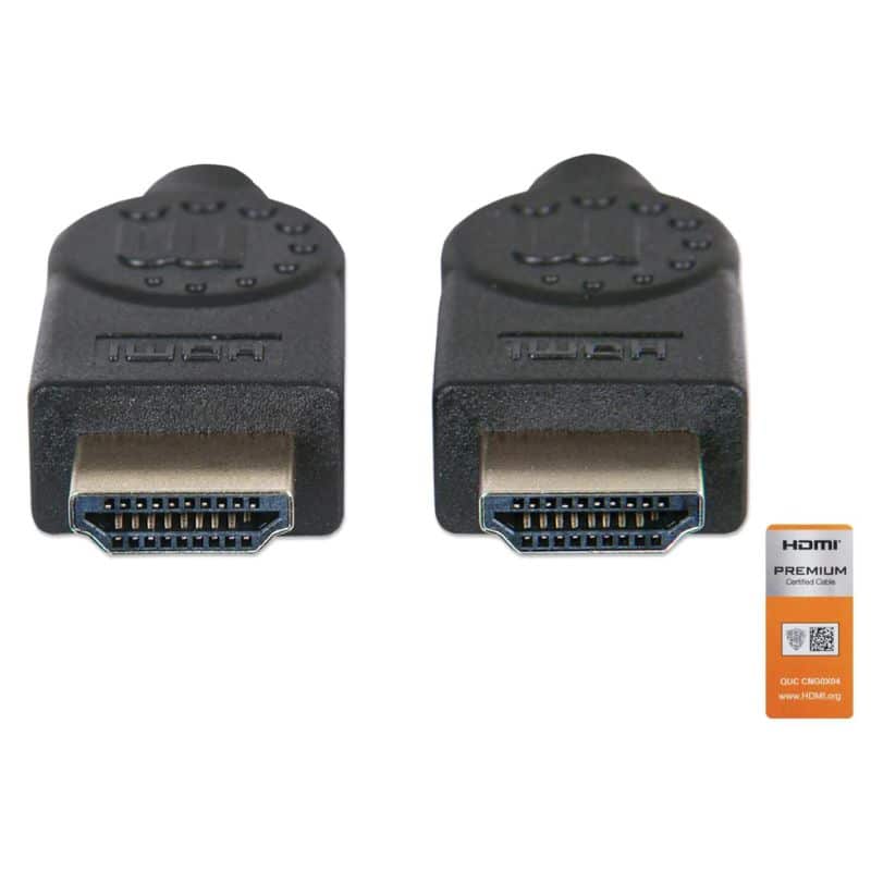 Cable  Hdmi Manhattan 2.0 Premium M-m 1.8m 355346