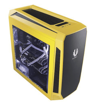 GABINETE PARA GAMING BITFENIX AEGIS CORE AMARILLO 1 FAN (BFC-AEG-300-YKWL1-RP)
