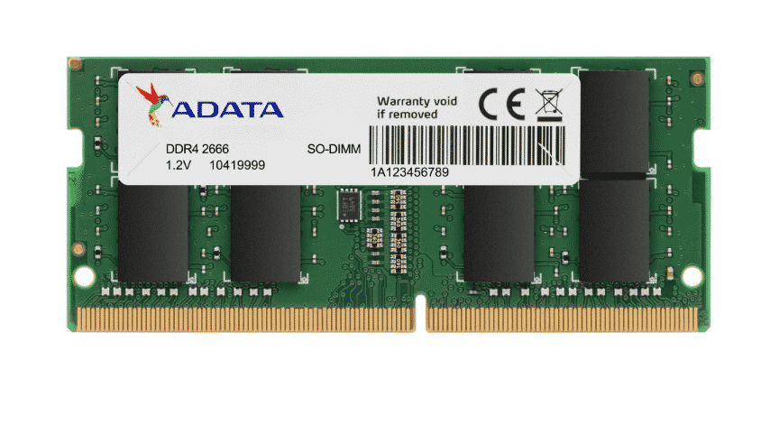 Memoria  Ddr4 Adata 4gb 2666 Mhz Sodimm (ad4s26664g19-sgn)
