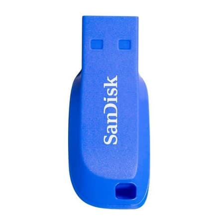 Memoria    Flash Sandisk Cruzer Blade 16gb Azul 2.0 (sdcz50c-016g-b35be)
