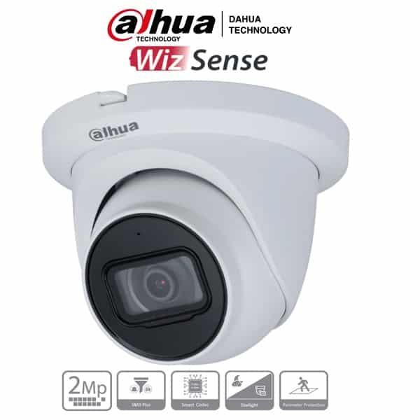 CÁmara                                                                                                                                                                                                                                                                                                                                                           Dahua Ip Domo 2 Mp/wizsense/poe (dh-ipc-hdw3241tmn-as-0280b)