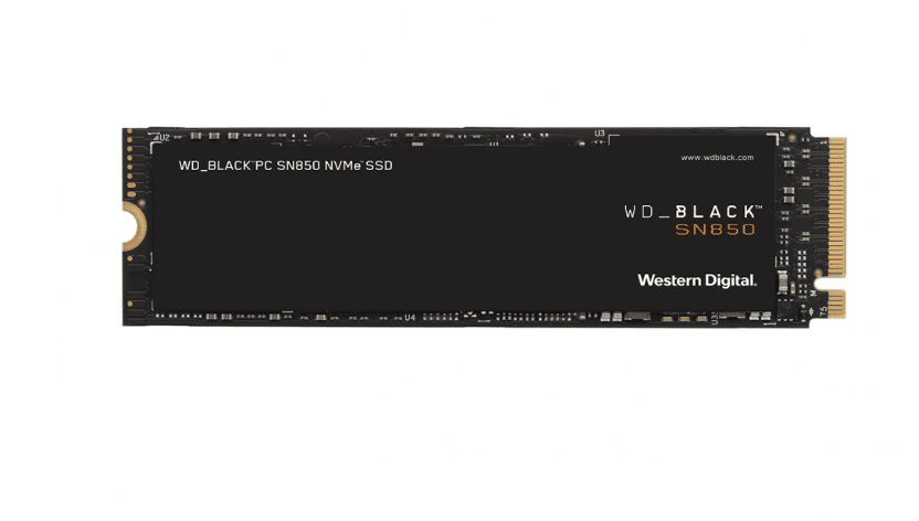 Unidad  Ssd M.2 Wd Sn850 500gb Wds500g1x0e Black Pcie Gen4 Nvme