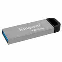 Memoria                     Flash Kingston 128gb Gen 3.2 Gen 1 Metalica (dtkn/128gb)