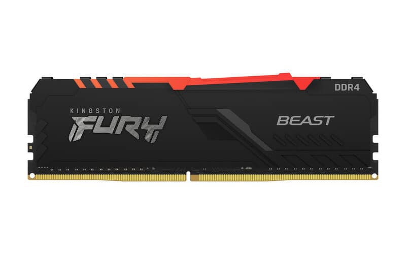 Memoria                                                                                                                                                                                                                                                                                                                                                                                                                                                                                                                                                                                                                                                                                                Ddr4 Kingston Fury Beast Rgb 16gb 3200mhz Dimm(kf432c16bba/16)