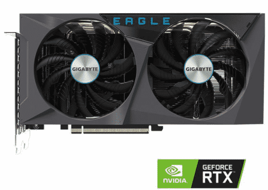 Tarjeta de Video GIGABYTE NVIDIA GEFORCE RTX 3060 EAGLE OC 12GB GDDR6 PCI EXPRESS GV-N3060EAGLE OC-12GD
