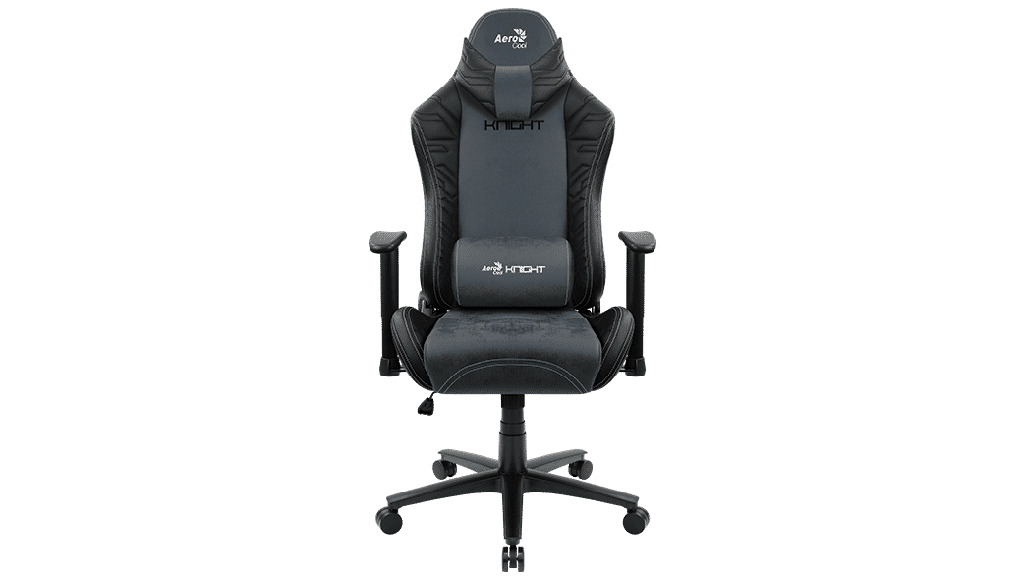 SILLA GAMING AEROCOOL AEROSUEDE KNIGHT STEEL BLUE MAX 125KG RECLINABLE 180° 2D