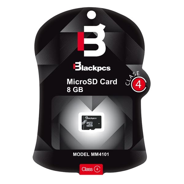 Memoria                                                                                                                                                                                                                                                                                                                                                                                                                                                                        Micro Sdhc Blackpcs  8gb Clase 4 (mm4101-8gb)