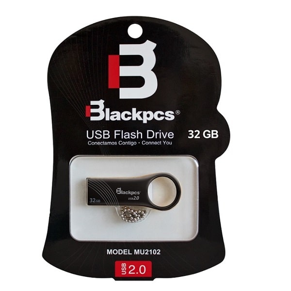 MEMORIA FLASH USB BLACKPCS 2102 32GB NEGRO PIANO METALI (MU2102PBL-32)
