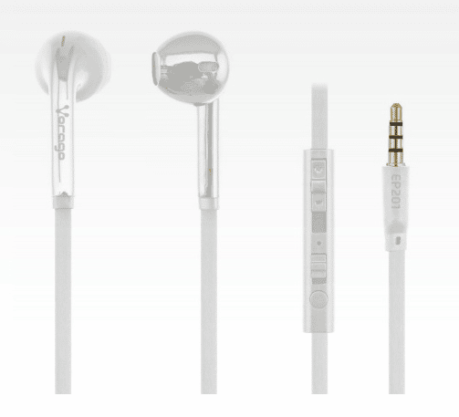 Audifono                                                                                                                                                                                                                                                                                                                                                                                                                                                                                                                                                                                                                                                                                                                                                                                                                                                                                                                           Vorago Ep-201 Blanco Con Microfono