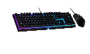KIT TECLADO Y MOUSE COOLER MASTER MS111 RGB MS-111-KKMF1-LS español pue
