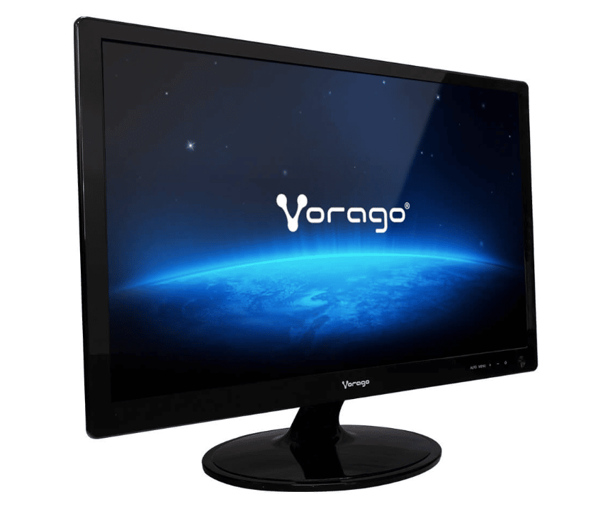 Monitor  Vorago Led-w21-300-v4f 21.5" Wide Negro Vga Hdmi Frameless