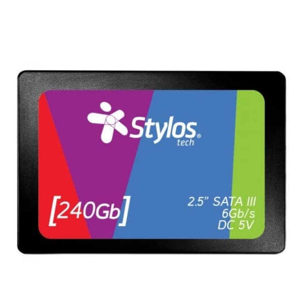 UNIDAD SSD STYLOS 240GB SATA III 2.5" (STMSSD2B)