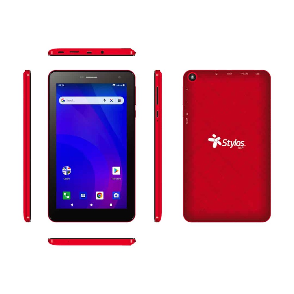 Tablet  Stylos Taris Quad Core 16 Gb Ram 1gb 7" Roja Stta116r